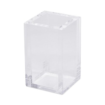 Tizo Lucite Toothbrush Cup, Clear