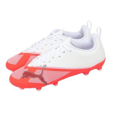 Puma 足球釘鞋 Ultra 7 Play FG/AG Jr 大童 女鞋 白 抓地 109164-01