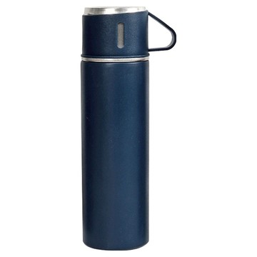 BOACUP 不鏽鋼真空保溫杯禮盒套組 500ML  低調藍  1盒