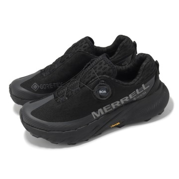 Merrell 越野跑鞋 Agility Peak 5 Boa GTX 女鞋 黑 防水 襪套 旋鈕 郊山 運動鞋 ML068214