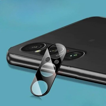 絲印一體鏡頭貼 高清玻璃貼 適用於 索尼Xperia 1 10 VII 10 VI 1IV 1III 防刮防摔鏡頭保護貼