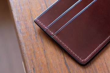 MILDY HANDS - Card Wallet 01 - 馬臀皮卡片夾 shell cordovan