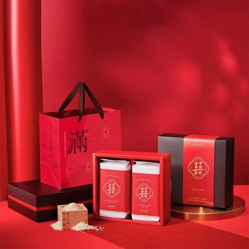 六禮十二禮 囍字喜米禮盒 訂結婚禮聘文定6禮12禮 公益合作