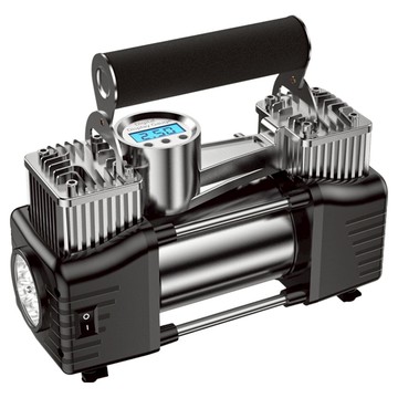 真雙缸打氣機 數顯款  黑色  1個