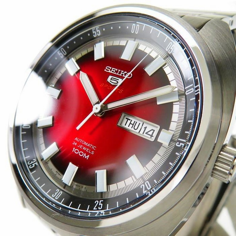 SEIKO/セイコー 5スポーツ 4R36-05Y0 裏スケルトン 45mm 腕時計 ...