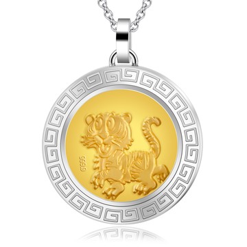 KATROY．項鍊．金飾．十二生肖．虎