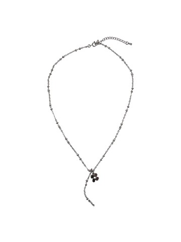Logo Point Drop Necklace