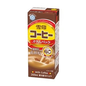 雪印メグミルク 雪印コーヒー スリムパック 200ml