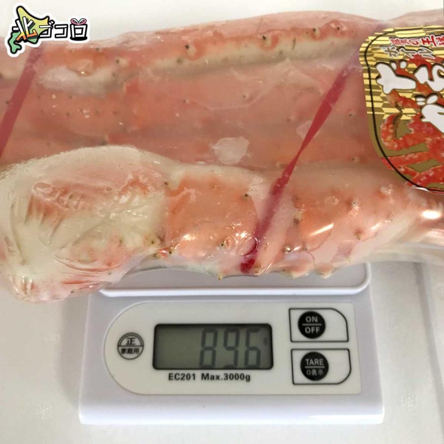 タラバ蟹 脚 4Lサイズ 1肩800g 食べ応え十分 ボイル 冷凍