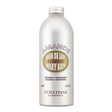 (即期品)L’OCCITANE 歐舒丹 杏仁牛奶浴 500ml（百貨公司貨.效期至2027年01月）