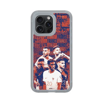 iPhone 15 Pro Max AirX 流變灰 - FFF - France National team - Pattern