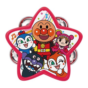 日本 麵包超人 天才寶貝 鈴鼓