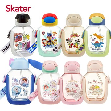 【Skater】 6DX吸管水壺(530ml)
