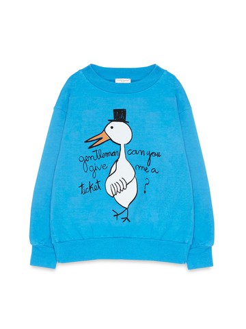 weekend house kids ticket seller sweatshirt