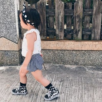 女童黑白小格子短褲 女童 短褲 休閒褲 格子褲 屁屁褲 嬰兒 新生兒 橘魔法 現貨【BB0263】