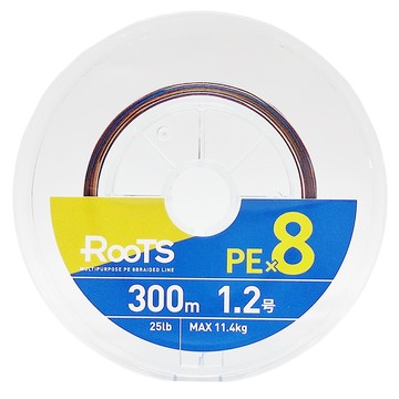 GOSEN ROOTS PEX8 MULTICOLOR GMR8530 1.2號  300m  藍色 + 紅色  1個