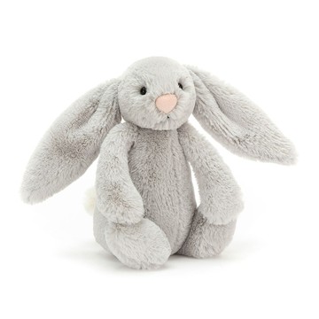 JELLYCAT-害羞銀色邦尼兔