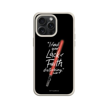 iPhone 15 Pro Max SolidX 貝殼灰 - 迪士尼-星際大戰 Star Wars - 原力咒語-光劍系列