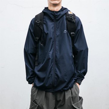 SKASEE 日系潮牌防曬衣男夏季超薄透氣防紫外線夾克戶外釣魚外套