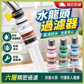 🔥現貨隔日到貨🔥旋轉水龍頭過濾器 濾水器 濾芯可替換 自來水過濾器 水龍頭淨水器 旋轉水龍頭 濾水頭 防濺 水龍頭延伸器