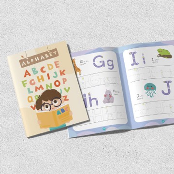 隨意擦 - 字母練習簿