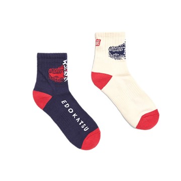 江戶勝｜配件｜富士山印章短襪