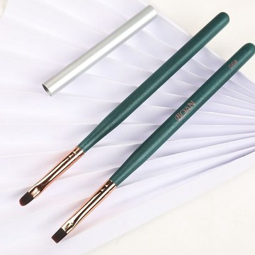 ✨台灣出貨✨美甲筆刷光療筆日式罐裝膠刷圓頭平頭甲油膠刷延長甲取膠美甲筆