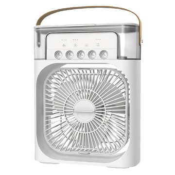 SOnGEn 松井 USB冰感香氛霧化水冷扇 主機 + usb電源線 + 擴香棉片 + 說明書 白色 600ml  SG-0607-W