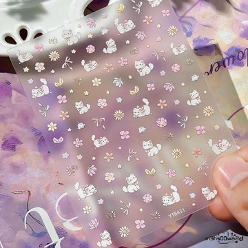 台灣现貨 ins風可愛貓咪花朵 iPhone17/18鏡頭貼 鏡頭底座保護貼 鏡頭保護貼 手機貼紙 鏡頭貼紙 鏡頭底座貼