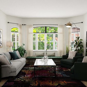 【山德力】土耳其藝境地毯 200x290cm 夜華黑