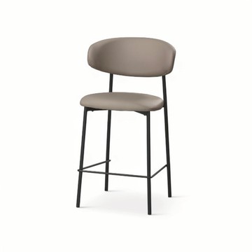 韋恩 吧台椅 黑鐵腳版 工業風 現代風 咖啡廳 吧檯椅 商空椅 STT041S 矮版