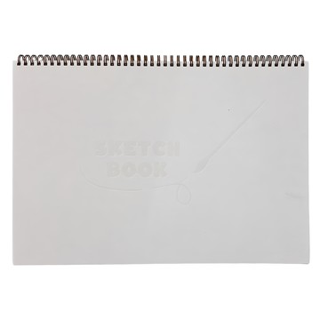 conifer 綠的事務 空白繪圖本 厚板封面 金色線圈搭配  8K  1本