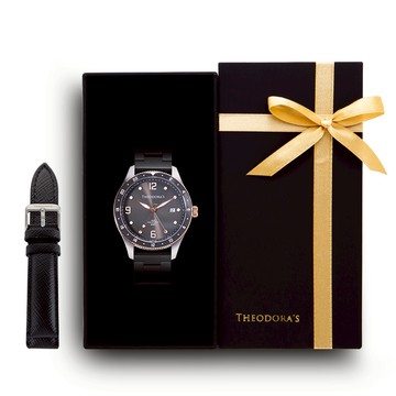 【THEODORA'S】[可選色]限定禮盒Aeon-緣+替換錶帶2入組【希奧朵拉】送男生 送女生 情侶手錶禮盒