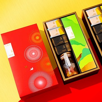 【金錦町】小滿禮盒-青鳥(抹茶)+鳳梨酥+琥珀糖