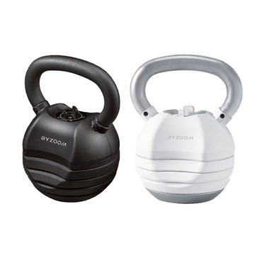 Pure Series 22.6kg(50LB) 5段重量 可調式壺鈴 經典黑