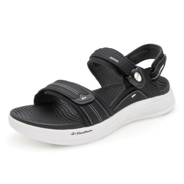 G.P 雲端鞋-Q彈系列女款輕量緩震磁扣兩用涼拖鞋G5755W-黑色(SIZE:36-40 共三色) GP