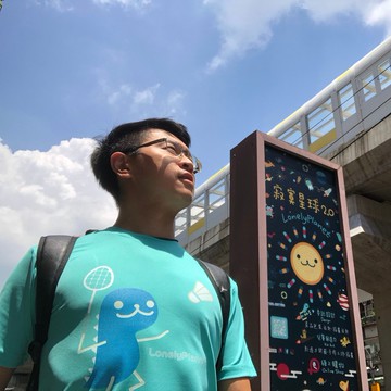 寂寞星球排汗運動衫-丹尼龍打羽球-藍恐龍-湖水綠-客製無法退貨