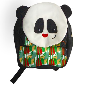 LES DEGLiNGOS 直立造型後背包  11 x 24 x 30cm  熊貓 洛托托斯