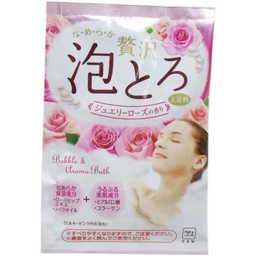 COW 牛乳石鹼 奢侈泡泡入浴劑 粉-牛奶玫瑰 30g/包 日本製 濃密泡泡 泡泡浴＊夏日微風＊