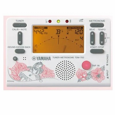 チューナーメトロノーム　TDM-700DAL2　ディズニーふしぎの国のアリス　ヤマハ