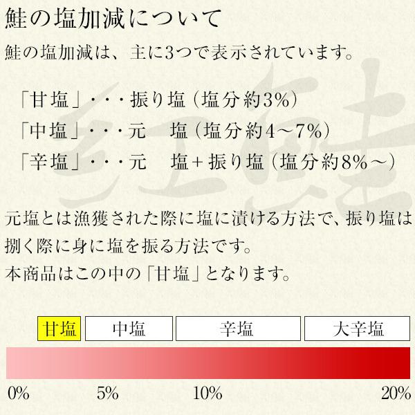 紅鮭 3切セット シャケ サケ 塩鮭 切り身 サーモン 甘塩 鮭