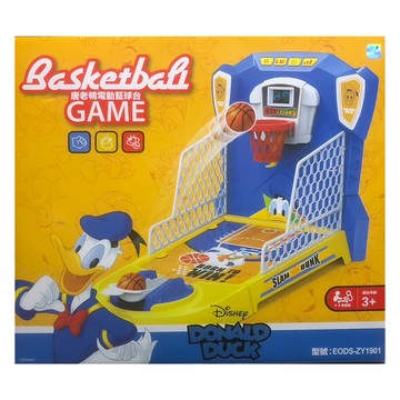 唐老鴨 電動籃球台  1個
