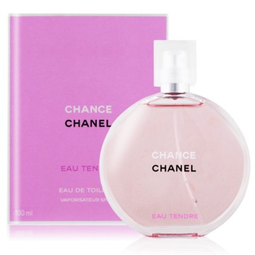 CHANEL 香奈兒 CHANCE 淡香水粉紅甜蜜版100ml EDT-國際航空版