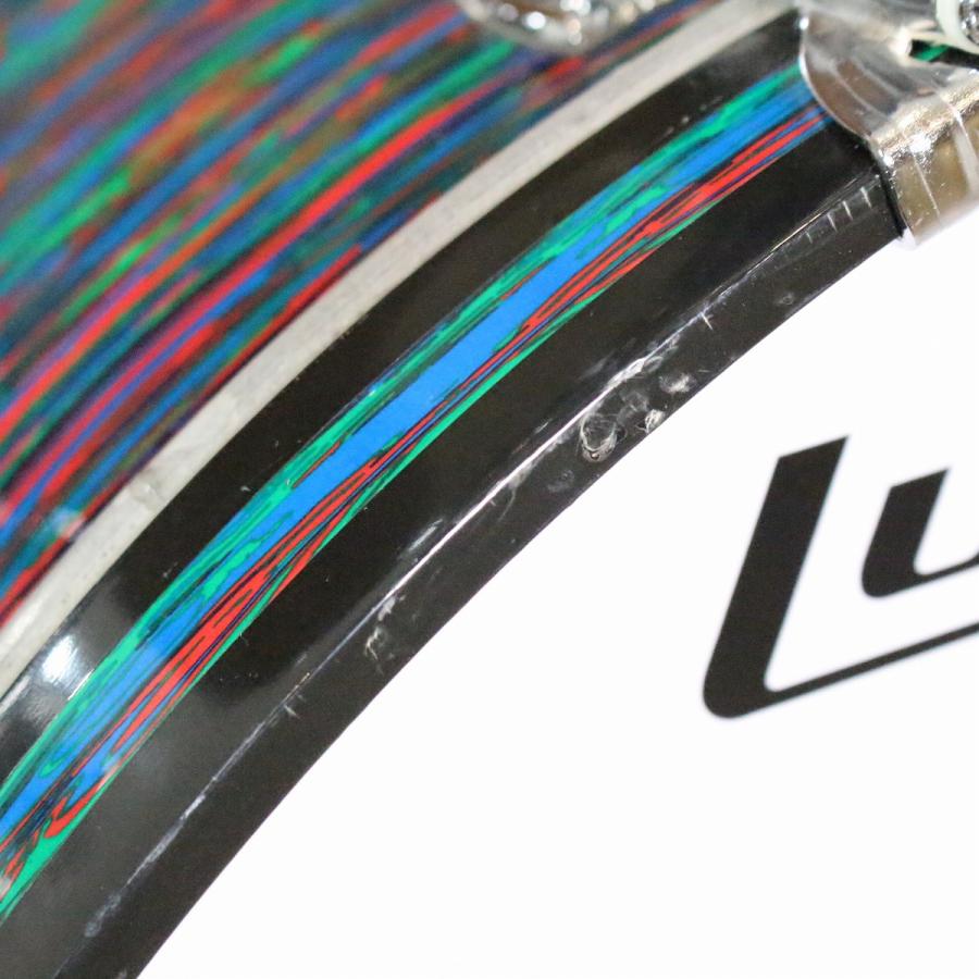 (中古)Ludwig   Classic Maple Limited 2002 Psychedelic Red 22 12 13 16 4pc ラディック ドラムセット(池袋店)