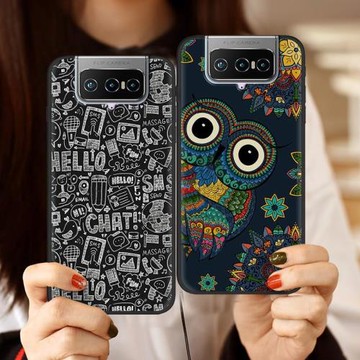 適用于華碩ZS670KS/ZS671KS/zenfone7/7Pro手機殼保護殼卡通保護