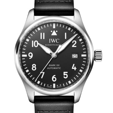 IWC 萬國錶 ( IW328201)馬克二十飛行員皮帶款x黑面x40mm