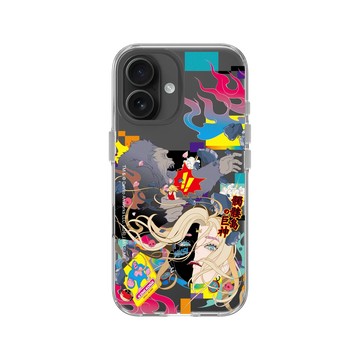 iPhone 16 Clear Case（相機按鈕） 透明 - KKSI x Mitsume - 金剛夢幻碎影