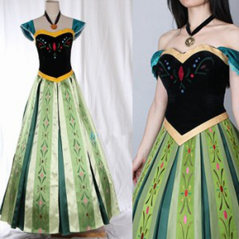 高品質 高級コスプレ衣装 ディズニー風 アナと雪の女王 戴冠式 アナ/エルサ ドレス Frozen Anna Dress Frozen Party  Frozen Theme | LINEブランドカタログ