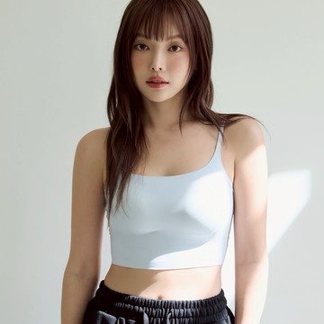 BRA TOP【Free Cut Air AirSoft Bra】無鋼圈貼合式無痕背心(晨曦藍)