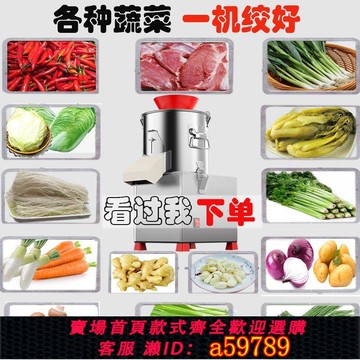 【廠家直銷 可打統編】切菜機菜餡機商用碎菜機電動絞菜機家用不銹鋼攪菜機剁菜機剎菜機